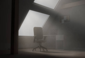 misty